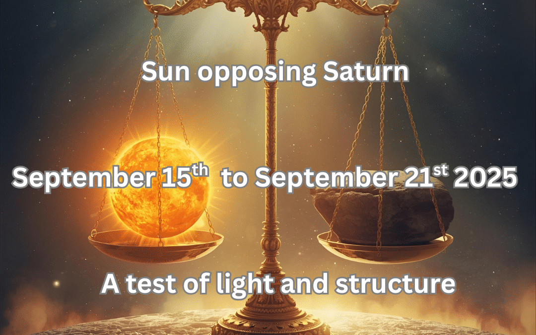 When Light Meets the Stern Master: Sun Opposing Saturn